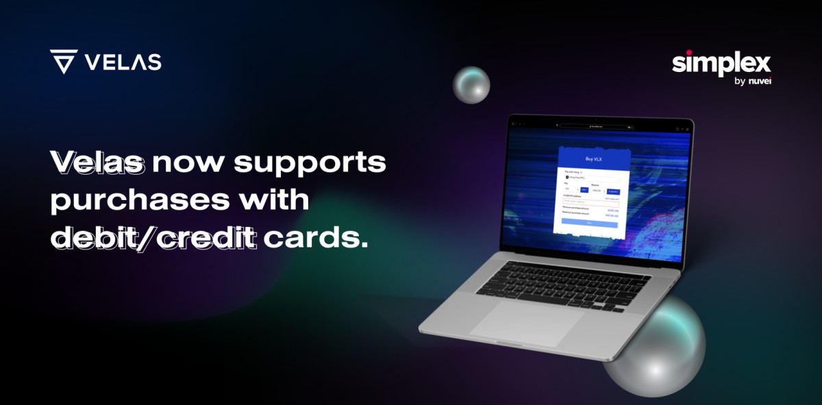 Buying VLX through Velas Wallet Simplex Integration